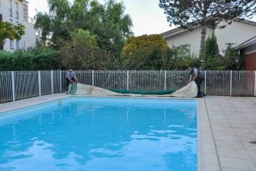 Hivernage, Entretien de piscine